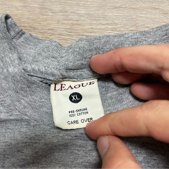 Vintage University Villanova T Shirt Size XL Gray Logo - Picture 8 of 9